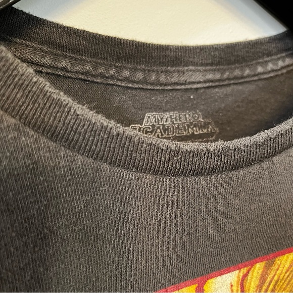 My Hero Academia Funimation Size Large Anime Print T-Shirt Tee Shirt Black - Picture 4 of 7